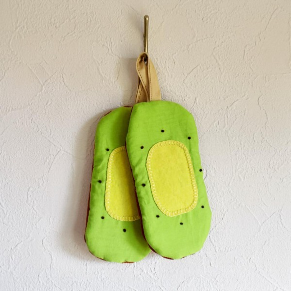 たまごやきとキウイフルーツのほっこりするミニミトンセット 5枚目の画像