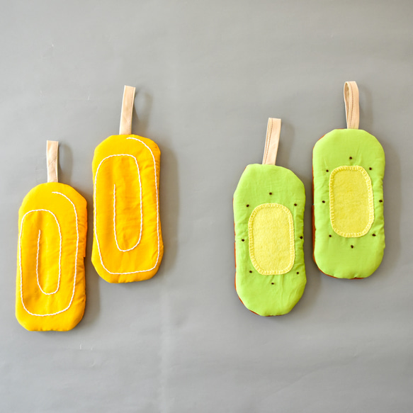 たまごやきとキウイフルーツのほっこりするミニミトンセット 1枚目の画像