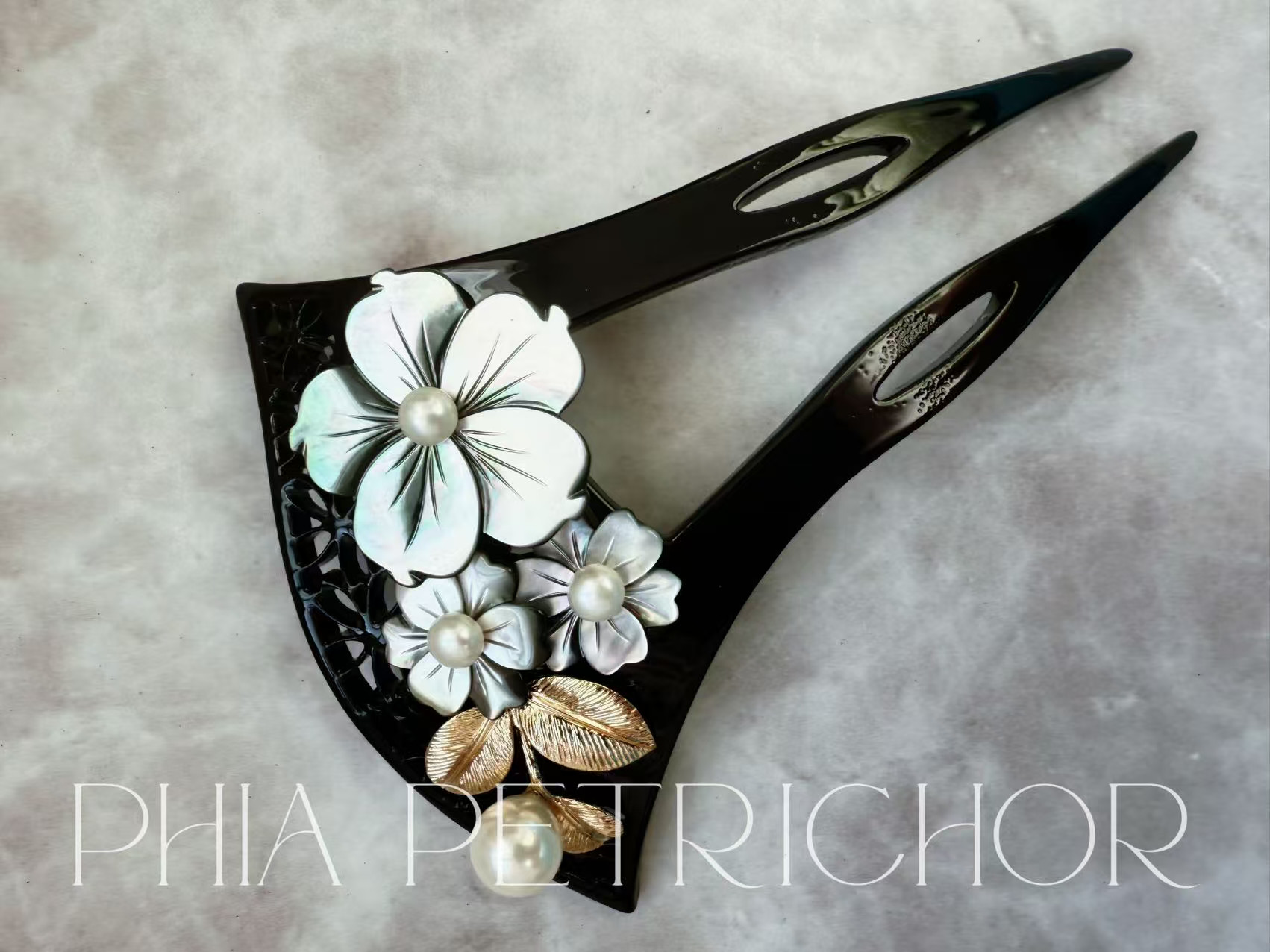 簪 和 K24GP 桜 かんざし バチ型 パール 簪 着物 髪飾り 留袖 着物 成人式 結婚式 卒業式