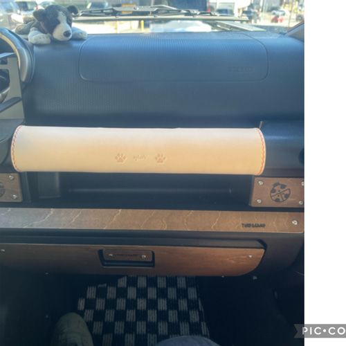 ☆NEW☆Jimny ジムニー(JB64/74)助手席アシストグリップカバー＊ヌメ革