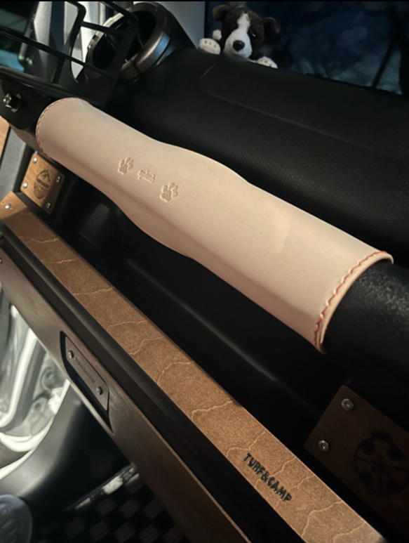 ☆NEW☆Jimny ジムニー(JB64/74)助手席アシストグリップカバー＊ヌメ革