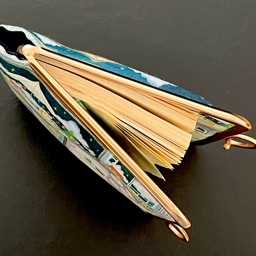 Creema限定春の福袋2025『yukiemon』がま口ブックカバー&ペンケースの