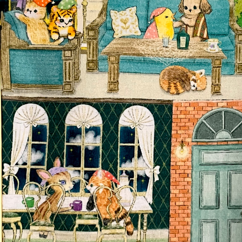 Creema限定春の福袋2025『yukiemon』がま口ブックカバー&ペンケースの