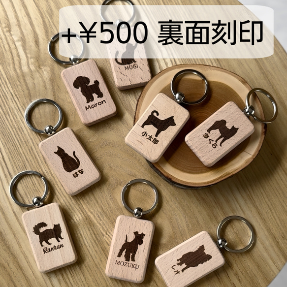 犬・猫 ワンバープレート ニャンバープレート キーホルダー ナンバープレート ネームタグ オリジナル 犬キーホルダー 4枚目の画像