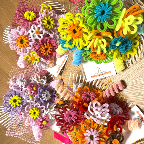 お祝い モールフラワーブーケ《M》 アートフラワー MOL BLOOM 通販