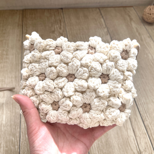 ポコポコ 花柄ポシェット キッズポシェット フラワーモチーフ 雑貨  