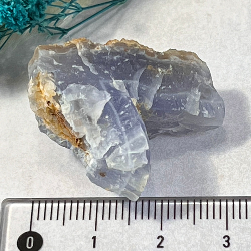 ポジティブの石☪︎⋆˚ ブルーレースカルセドニー 原石 ラフストーン