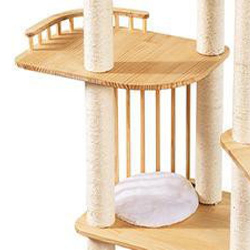 天空のキャットハウス 高級キャットタワー 木製 据え置き型 宇宙
