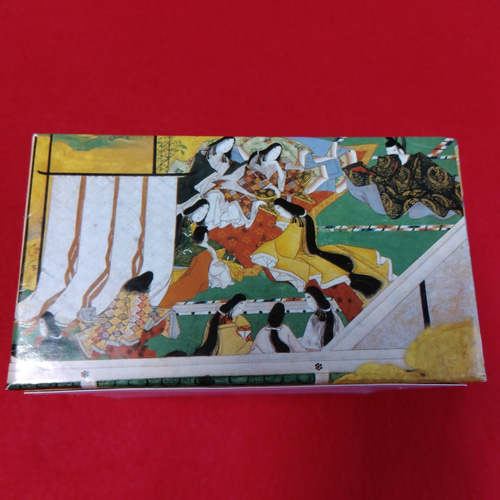 希少 貝合わせ 15組30枚 姫ホタテ貝 貝箱 お雛様 光琳かるた 希少 姫ホタテ貝 貝合わせ（15組30枚) 、 貝桶セット 源氏物語絵巻