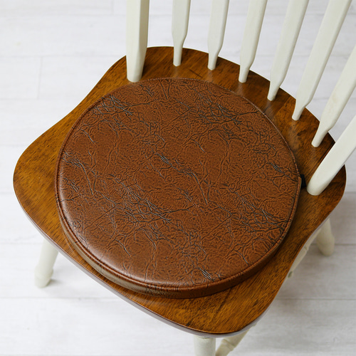 椅子用クッション(CC6773)-丸いチェアパッド・ウィンザーチェア用円形