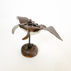 Sea Wood Collection - 碧緑の輝き【無垢 一枚板 耳付き】 立体