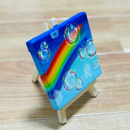 ワオキツネザル アクリル絵の具 キャンバス オリジナル アクリル キャンバス F6 ⁡ 【 Wonderland 】 ⁡ ⁡ 可能性は無限大