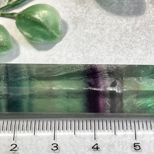 レインボー マルチカラー フローライト 蛍石 ダブルポイント 原石