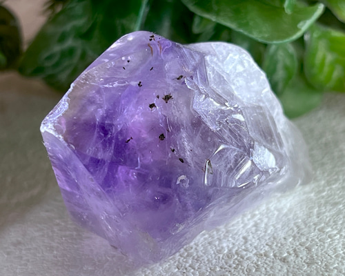 ゲーサイト ファントム アメジスト 紫水晶 原石 ラフストーン 天然石