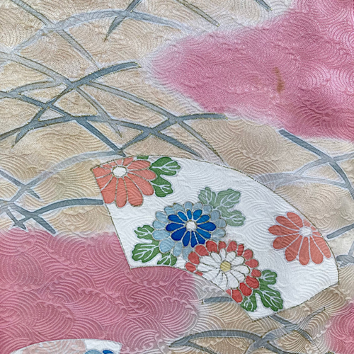 特別価格・正絹着物リメイク】和洋ミックス カクテルドレス ハイ