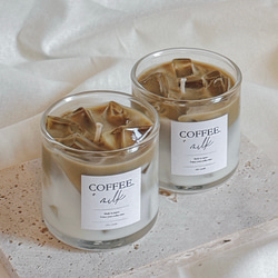 カフェラテ キャンドル コーヒー の香り ソイキャンドル アロマ キャンドル カフェラテ キャンドル コーヒー の香り ソイキャンドル アロマ