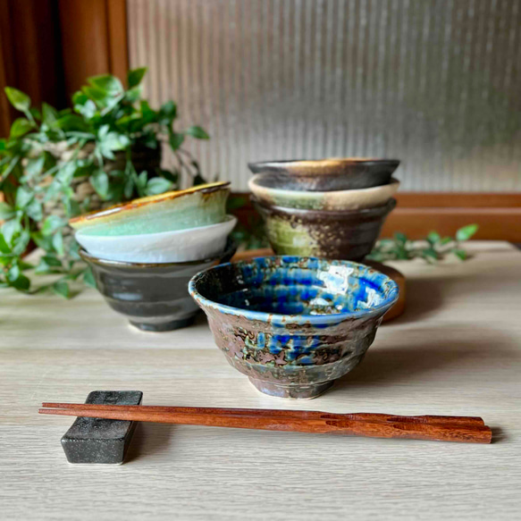 ろくべ型茶碗　和モダン　大きさ4種類　クラシック 1枚目の画像
