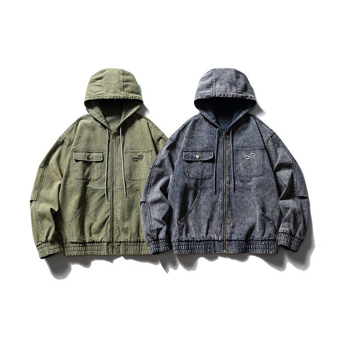 秋冬新作 メンズ フード付きジャケット 無地 男 おしゃれ アウトドア 屋外 トップス