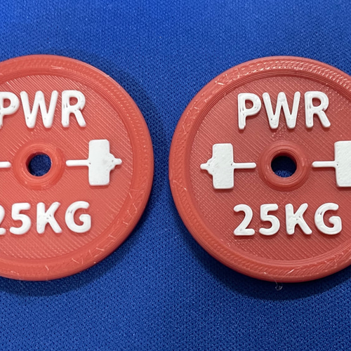 1/10ミニGYMシリーズ バーベルセット(カラープレート) その他