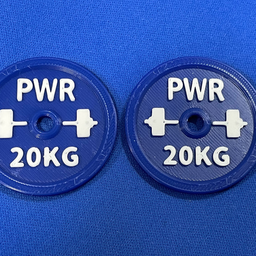 1/10ミニGYMシリーズ バーベルセット(カラープレート) その他