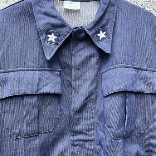 イタリア軍のデニムジャケット イタリア海軍の戦闘用ジャケット デニム