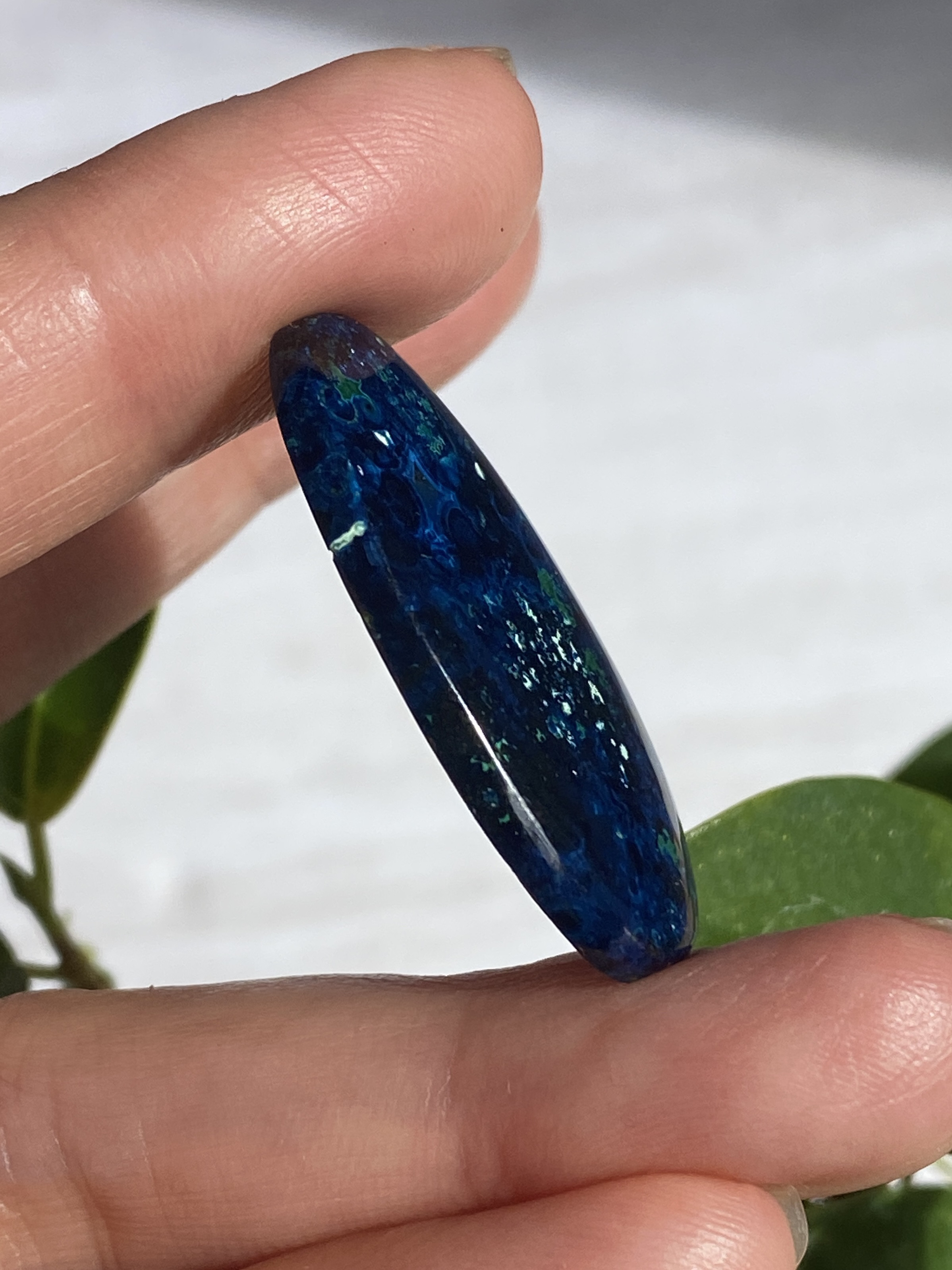 スーパーハイグレード ミッドナイトブルー アズライト 20 天然石 天然色