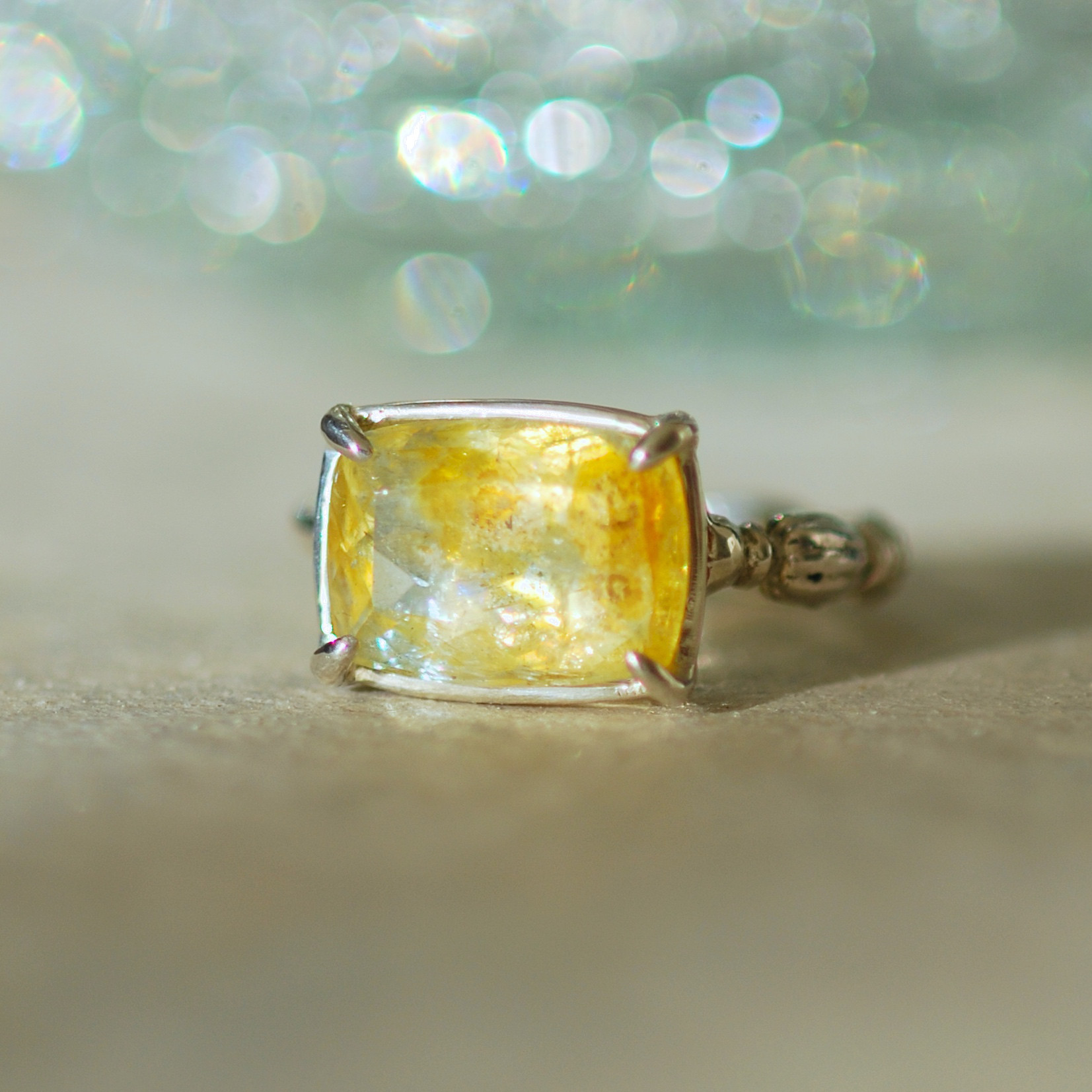 インクルージョンアクアマリン リング 【1点限り】 44,330円