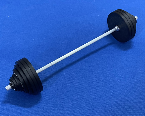 1/10ミニGYMシリーズ バーベルセット(ブラックプレート) その他
