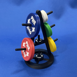 1/10ミニGYMシリーズ バーベルセット(ブラックプレート) その他