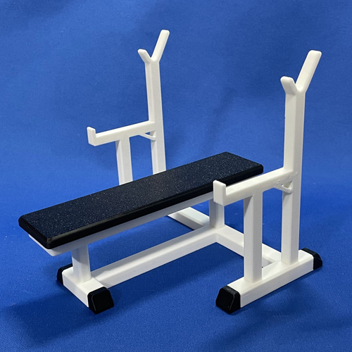 1/10ミニGYMシリーズ ベンチプレスマシーン(組立式) その他インテリア 