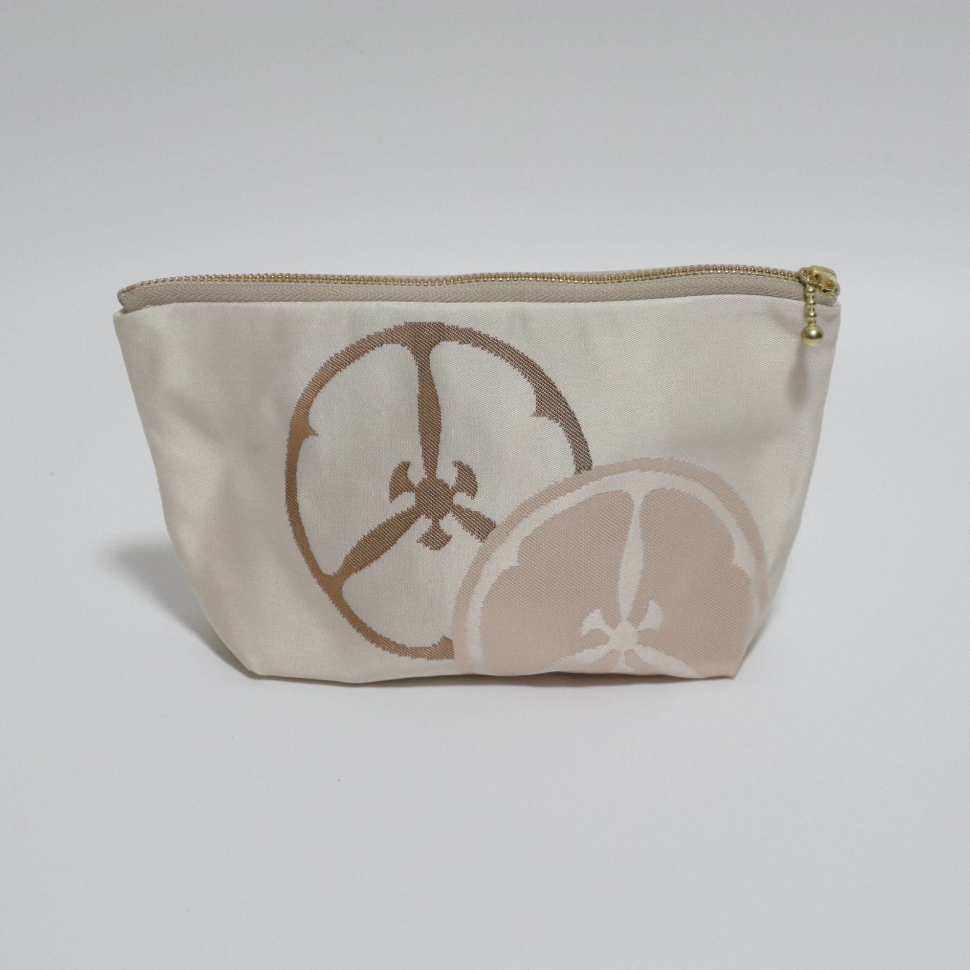 ■着物帯リメイク■　舟形ポーチ（BP2404-WPL）