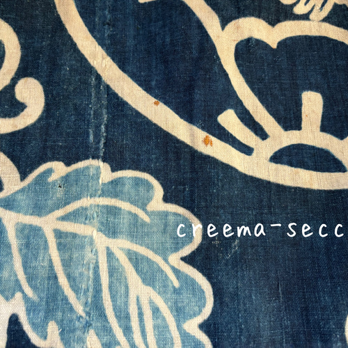 刺し子と筒描家紋と藍木綿のカットソー カットソー secca 通販｜Creema 