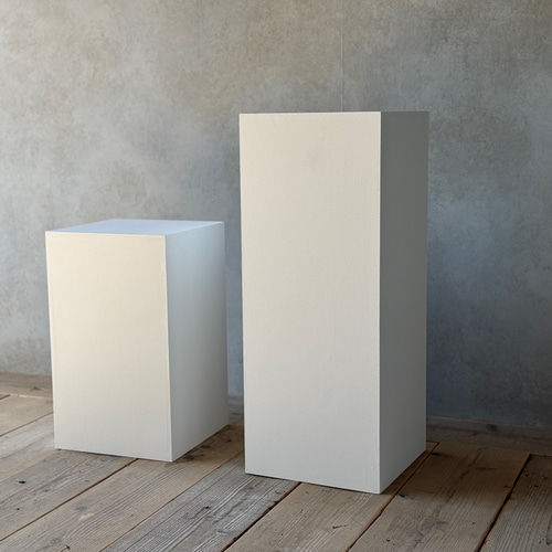 ホワイト】セミオーダー可能！ ディスプレイ台 展示台 植物 ネイル