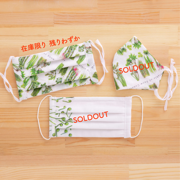 山菜マスク 2枚目の画像