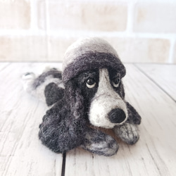 ジャックラッセルテリア お座り 羊毛フェルト manahata 通販 12696570