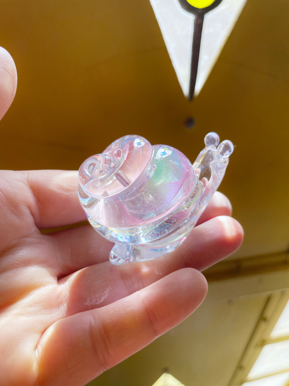 虹色のカタツムリM☆ ご注文前に在庫があるか『質問』でお尋ねください