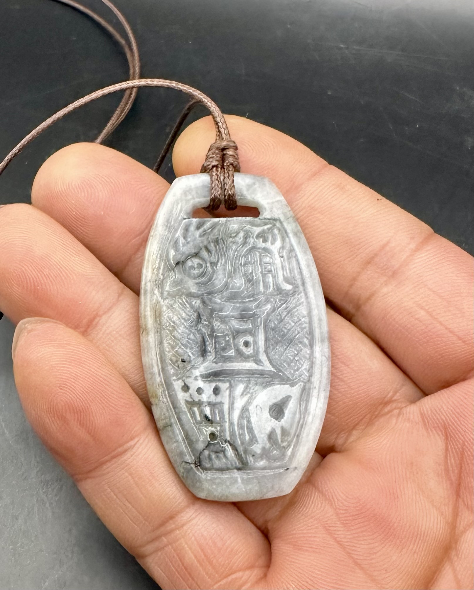 2025.2.15上質翡翠五岳真形図御守