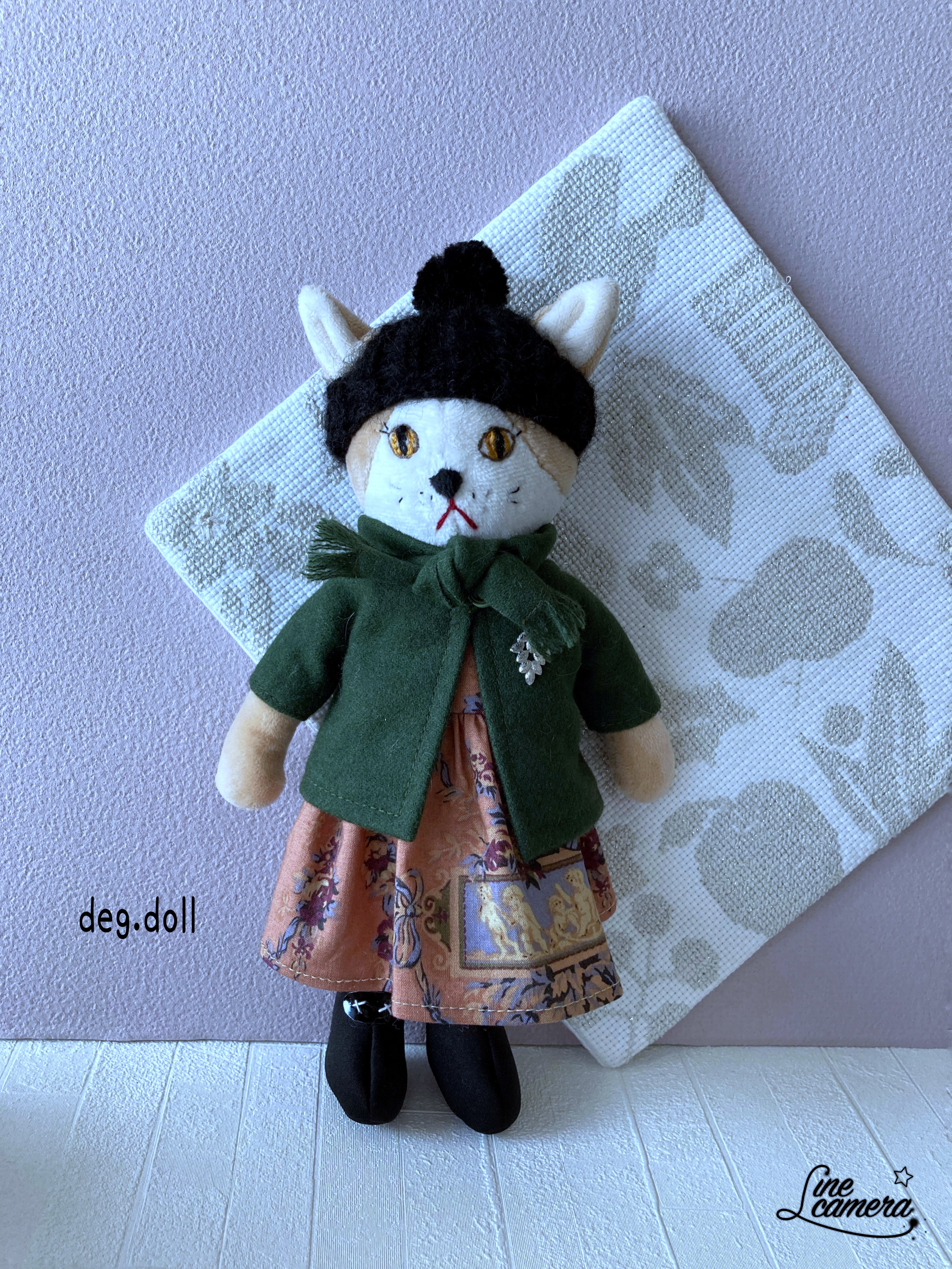 秋のハチワレちゃん