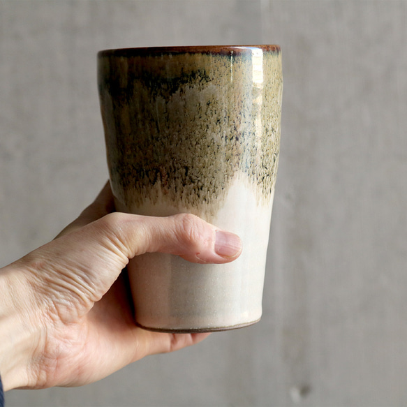 高取焼 高取焼き ビアカップ フリーカップ 筑前茶陶高取焼 高取八仙窯 陶器 食器 17枚目の画像