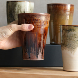 高取焼 高取焼き ビアカップ フリーカップ 筑前茶陶高取焼 高取八仙窯 陶器 食器 14枚目の画像