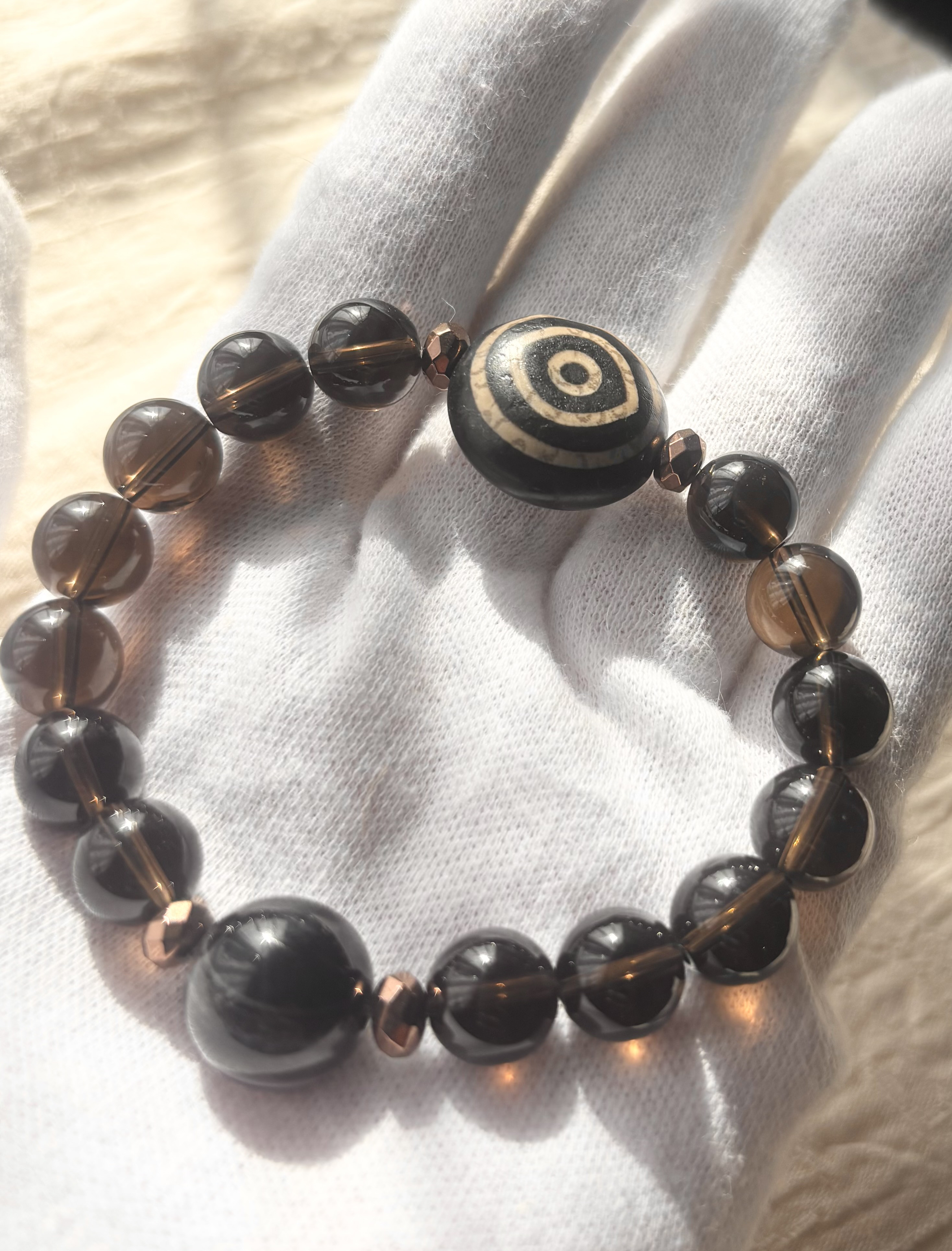 特別出品　開光　仏眼天珠