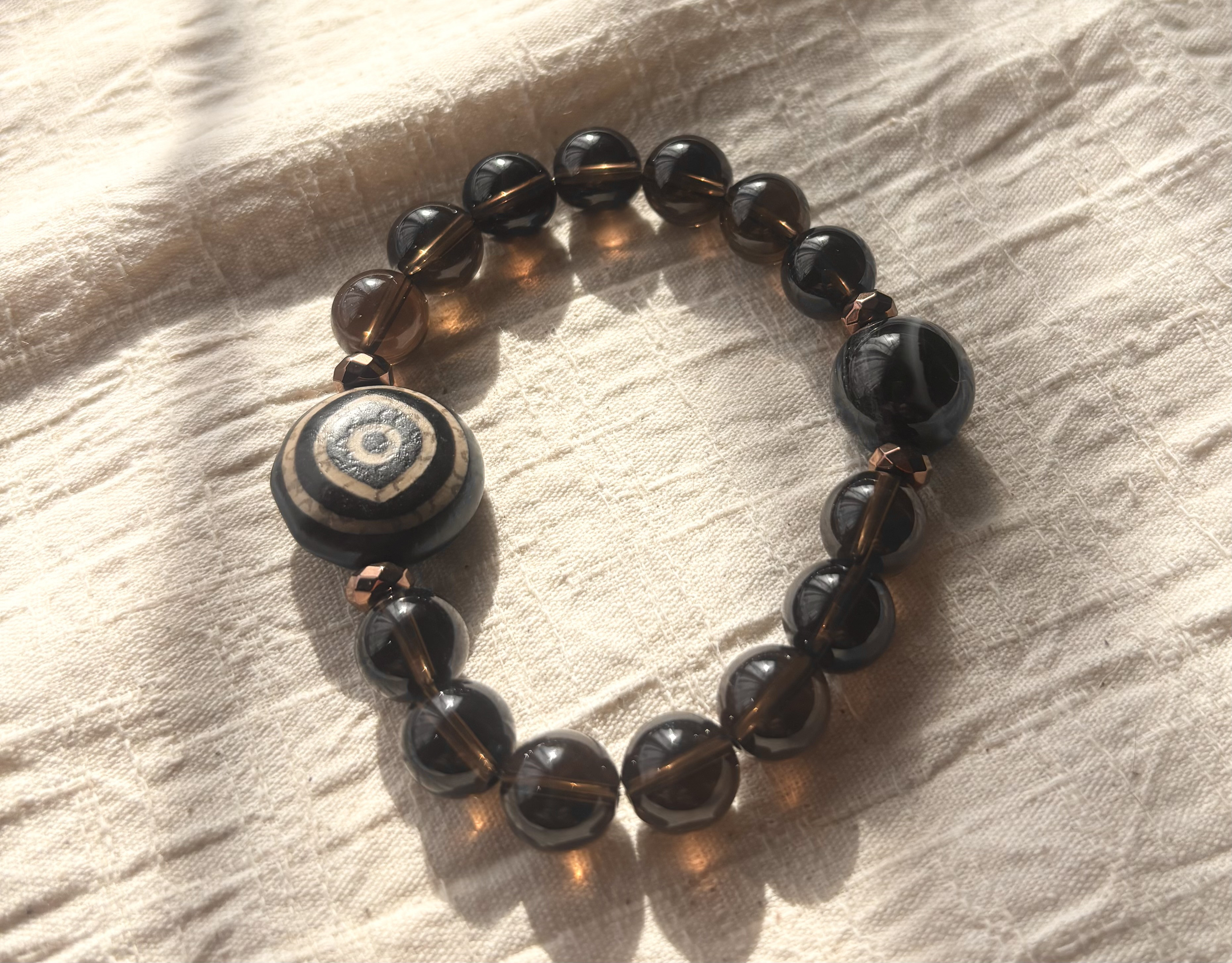 特別出品 開光 仏眼天珠 ブレスレット dzi ＊ ΚΑйON ＊ 通販