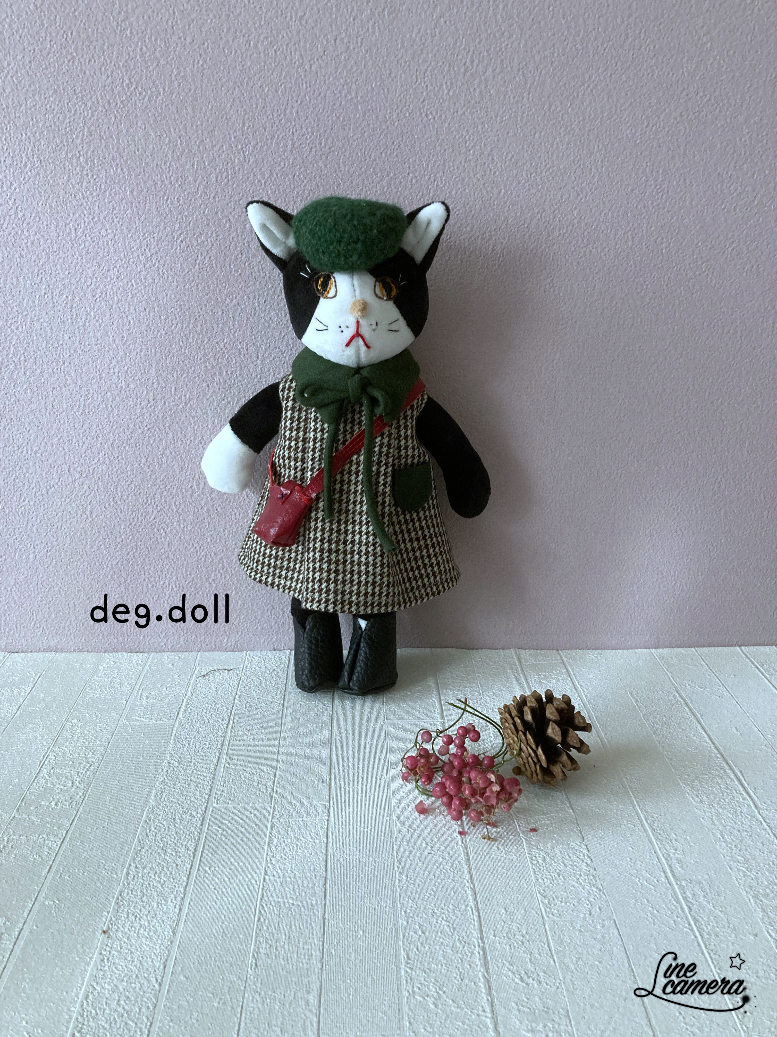 クロ・白のハチワレちゃん