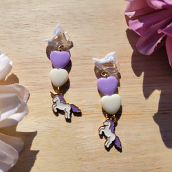 8.ハンドメイド 子供用イヤリング キッズイヤリング キラキラ