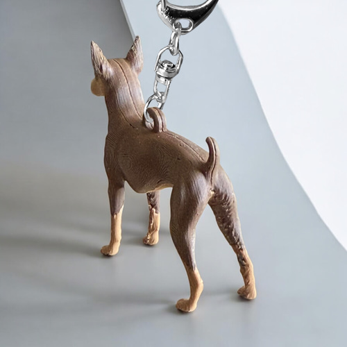 ドーベルマン/ピンシャー miniリアル3Dフィギュア/ミニチュア