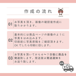 【No.039】 送料無料 北欧柄 うちの子グッズ キーホルダー 名入れ オーダー ペット プレゼント 皮 レザー 9枚目の画像