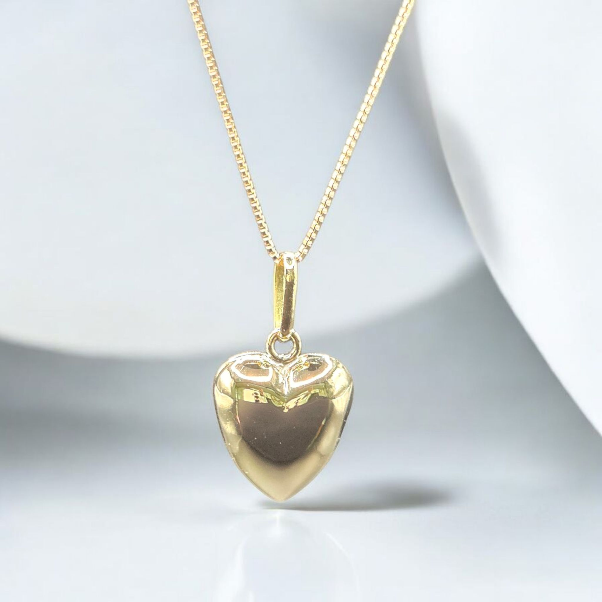 K18　ハート(大)　ペンダント