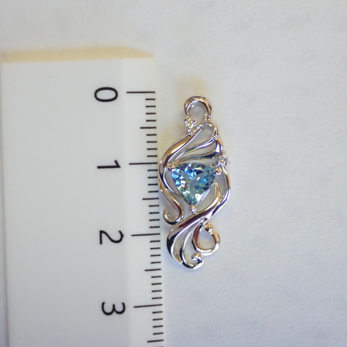 アクアマリン　プラチナペンダントトップ 楽天市場】Ptアクアマリンプラチナペンダントトップ(0.66ctUP