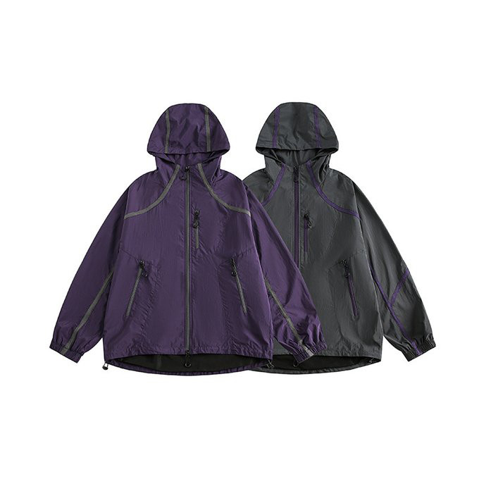 秋冬新作 メンズ フード付きジャケット 無地 男 おしゃれ アウトドア 屋外 トップス