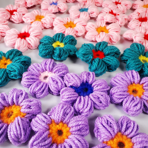 モーリーのお花＊玄関マット 約185×83cm マルチカラー その他